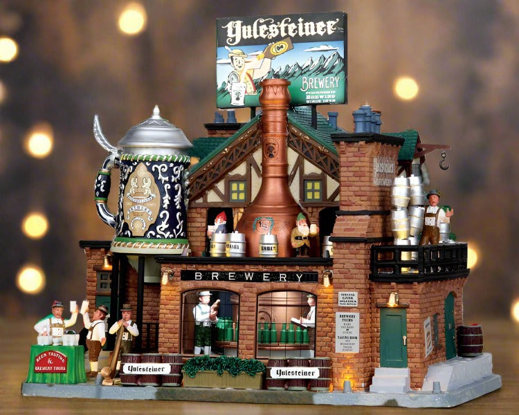 Lemax Yulesteiner brewery christmas orders village