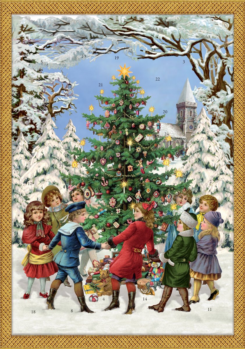 Vintage Advent Calendar sale Tree