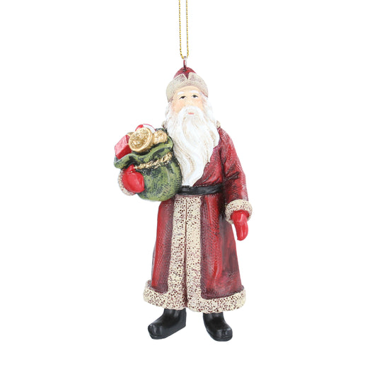 Nostalgia Santa with Gifts Hanging Decoration