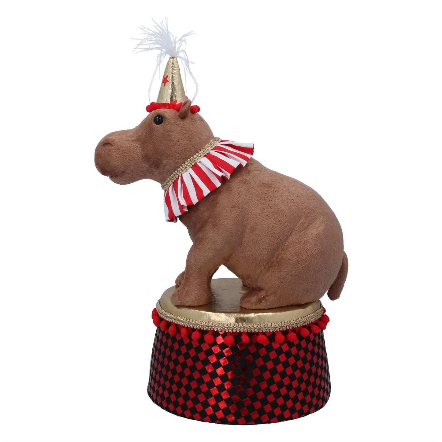 Christmas Circus Hippo Ornament