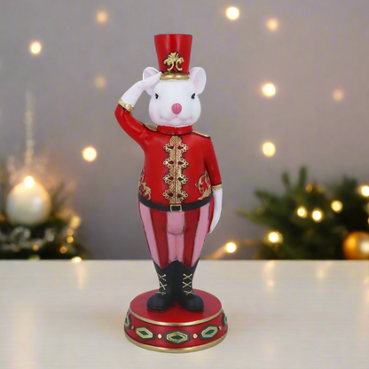 Soldier Mouse Christmas Ornament 28cm