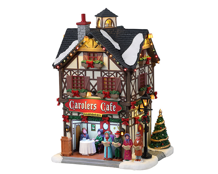 Lemax Carolers Cafe Decoration