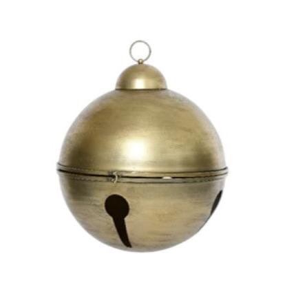 Gold Oversized Christmas Metal Bells