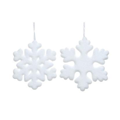 White Christmas Snowflake Hanging Decoration