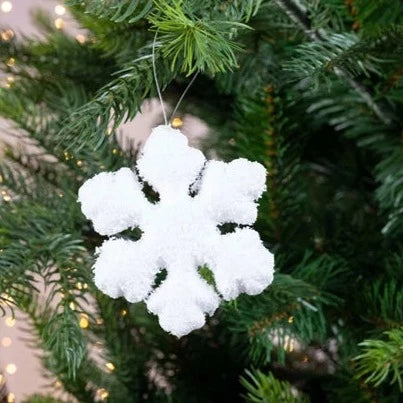 Pack of 3 Christmas Hanging Snowflake Decorations