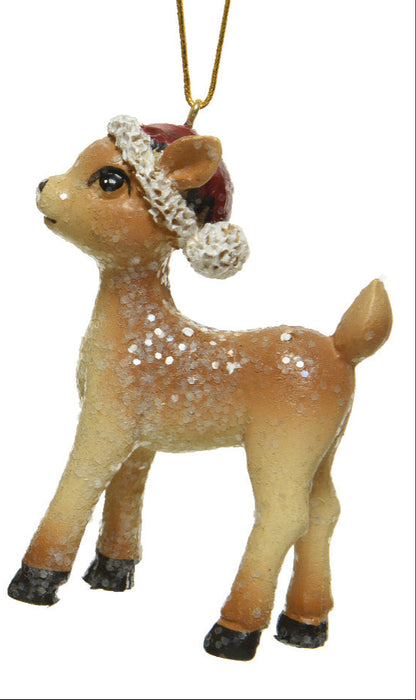 Baby Reindeer Hanging Christmas Tree Decoration