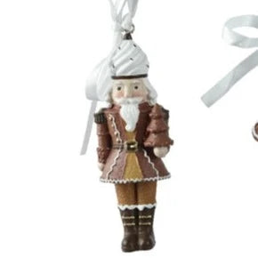 Gingerbread Nutcracker Hanging Christmas Tree Decoration