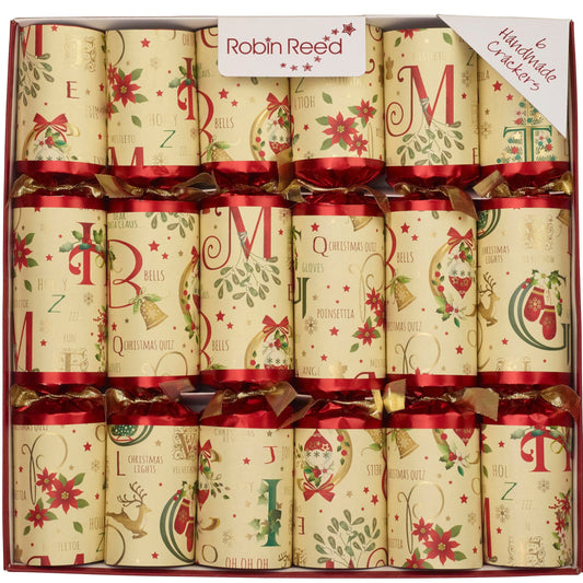 Robin Reed 6 Holiday Time Christmas Cracker