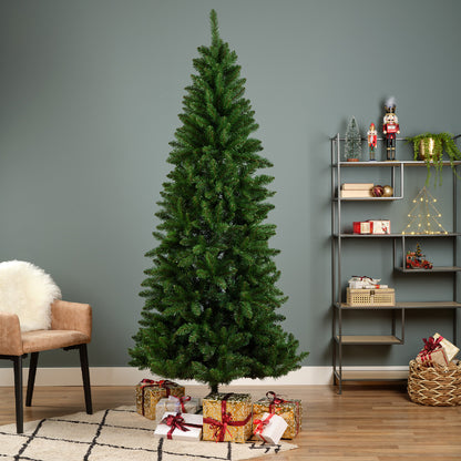 Everlands Lodge Pine Slim Christmas Tree 7ft/210 cm