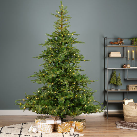 Everlands Grandis Fir Pre-Lit Christmas Tree 6ft/180cm