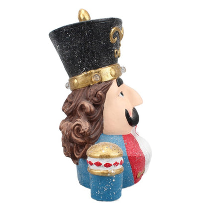 Nutcracker Bust Christmas Ornament