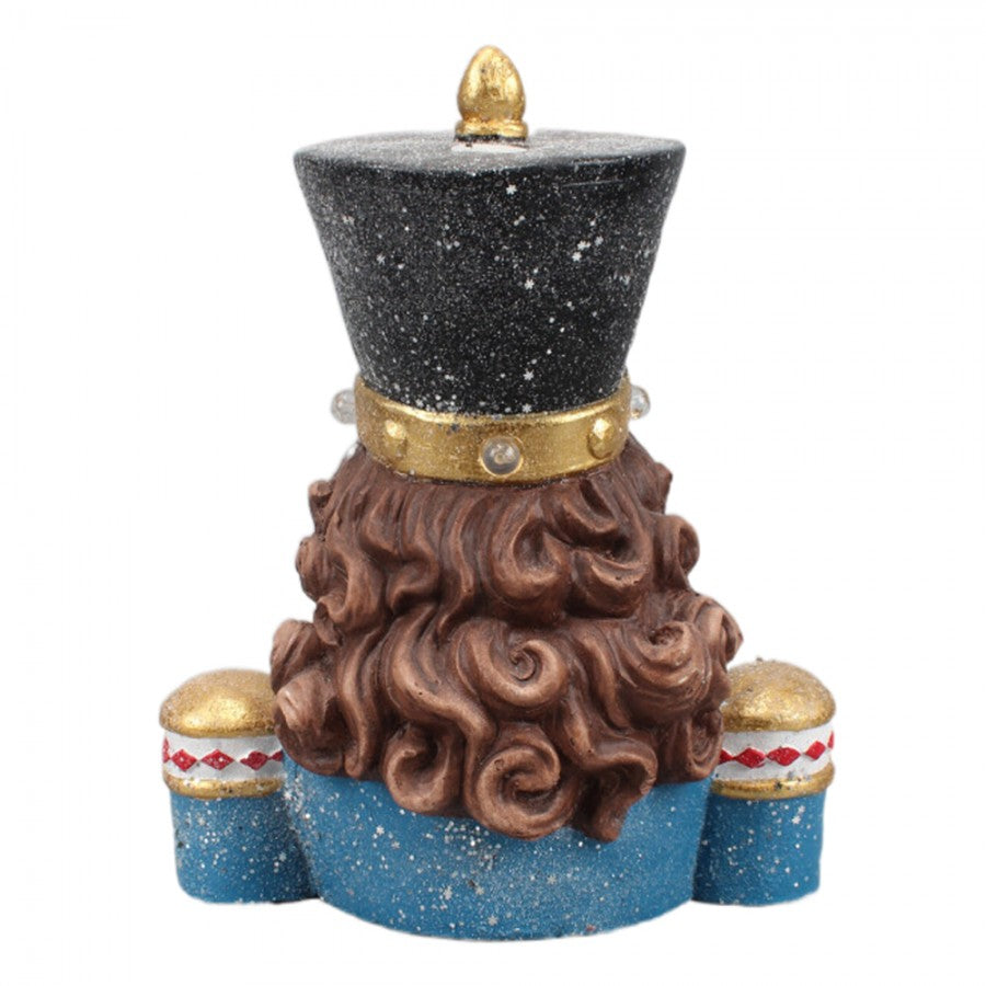 Nutcracker Bust Christmas Ornament