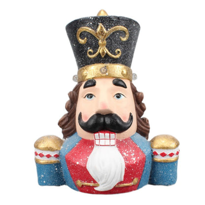 Nutcracker Bust Christmas Ornament