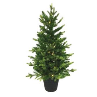 3ft St Moritz Fir Pre-lit Christmas Tree Battery Operated