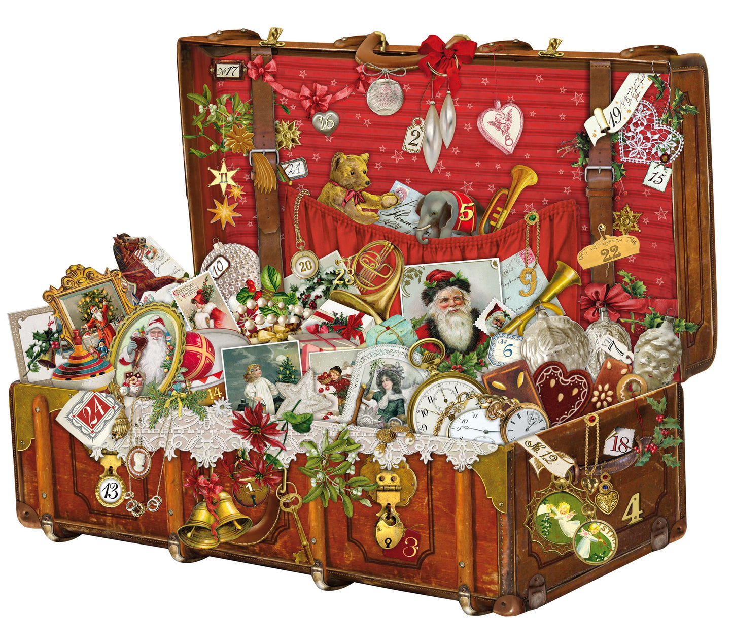 Coppenrath Christmas Treasure Chest Advent Calendar