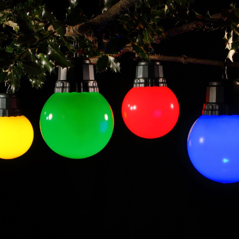 Set of 4 Large Ball Bulb Lights