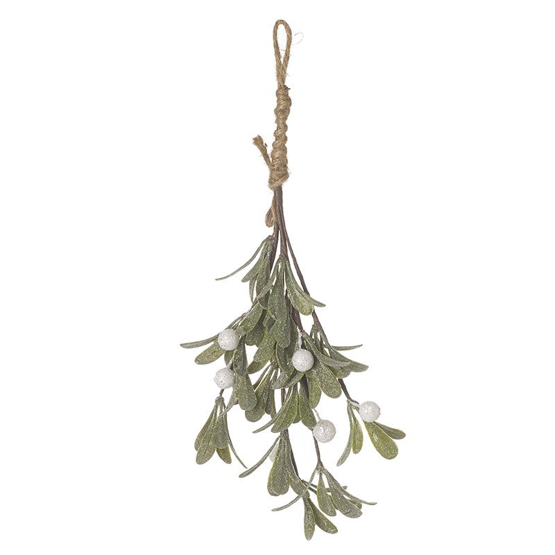 Hanging Christmas Mistletoe Bunch Decoration