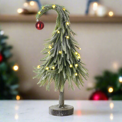 Light Up Bending Christmas Tree