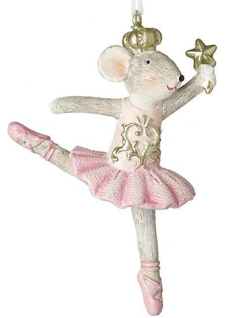 Mouse Ballerina Hanging Christmas Tree Decorations