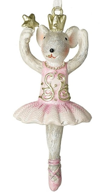 Mouse Ballerina Hanging Christmas Tree Decorations