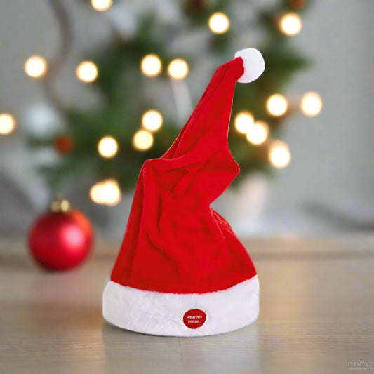 Musical Santa Hat 35cm