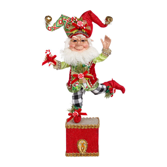 Mark Roberts Candy Dandy Elf Stocking Holder