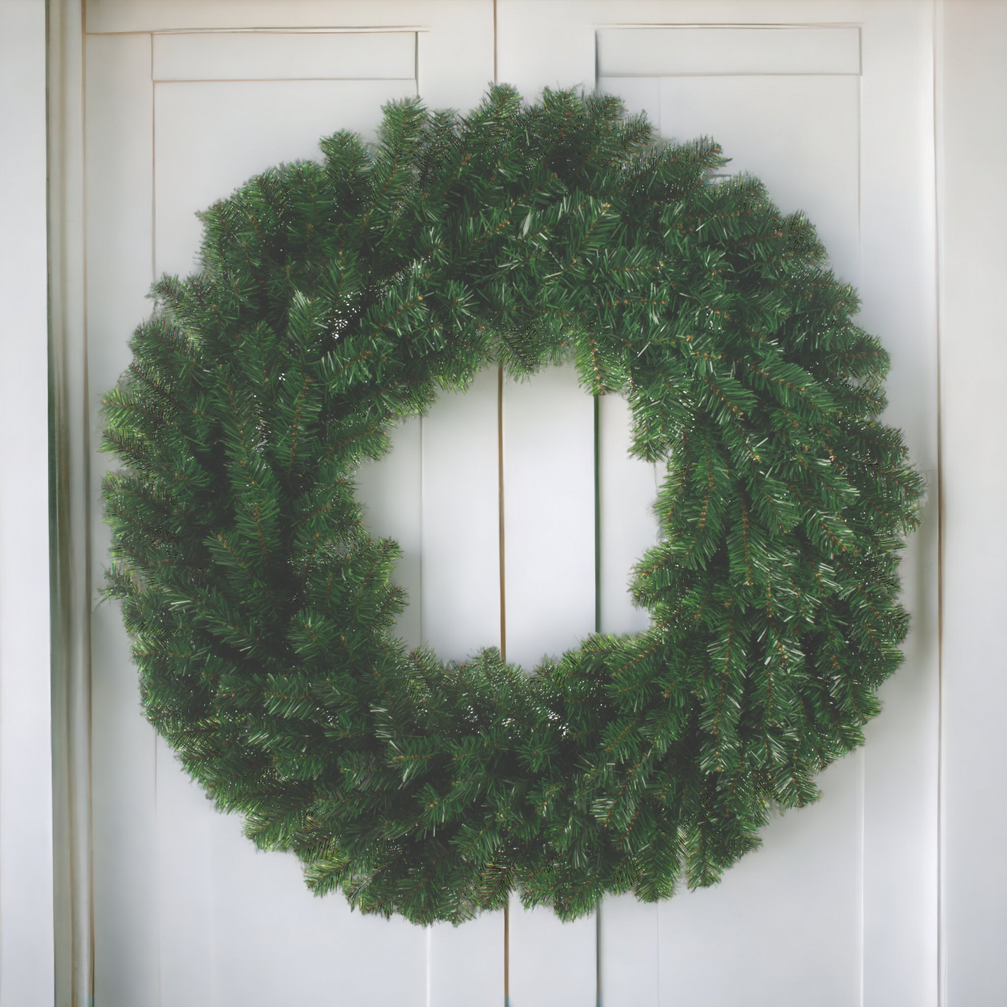 Luxury Large 100cm Green Christmas Wreath