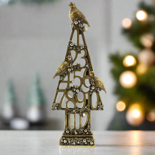 Festive 12 Days of Christmas Tree Ornament