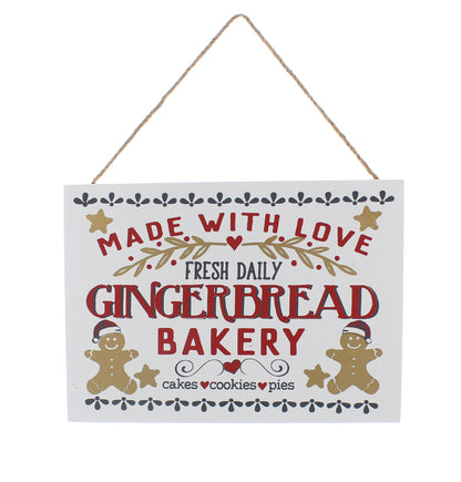 Gingerbread Bakery Sign