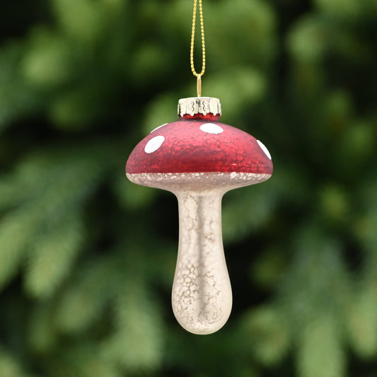 Red Mushroom Hanging Decoration 8cm