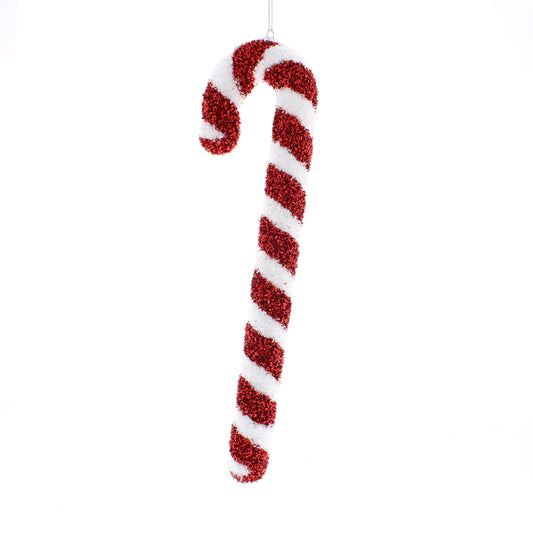 Red and White Candy Cane Christmas Decoration 40cm