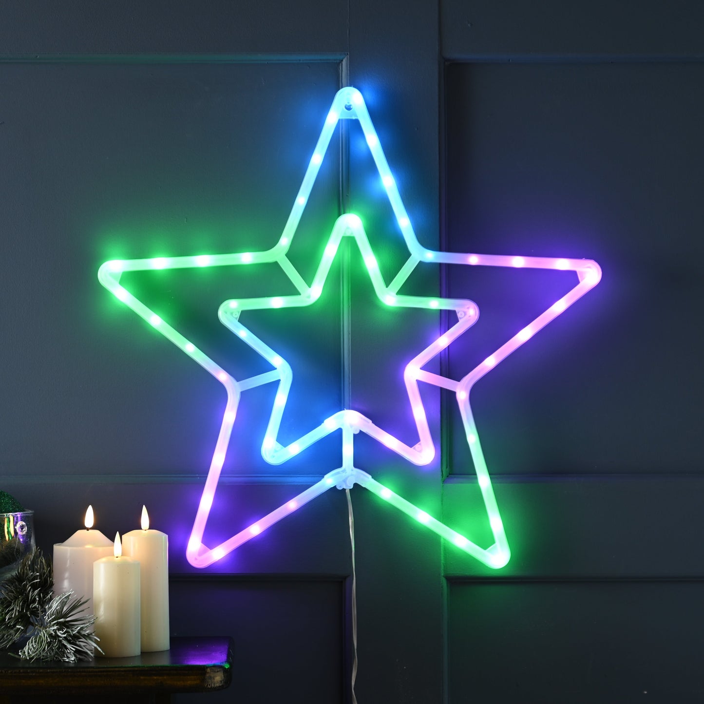 RGB Digital Star Decoration