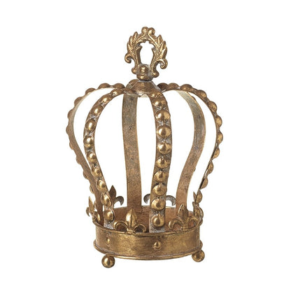 Gold Crown Christmas Decoration Small