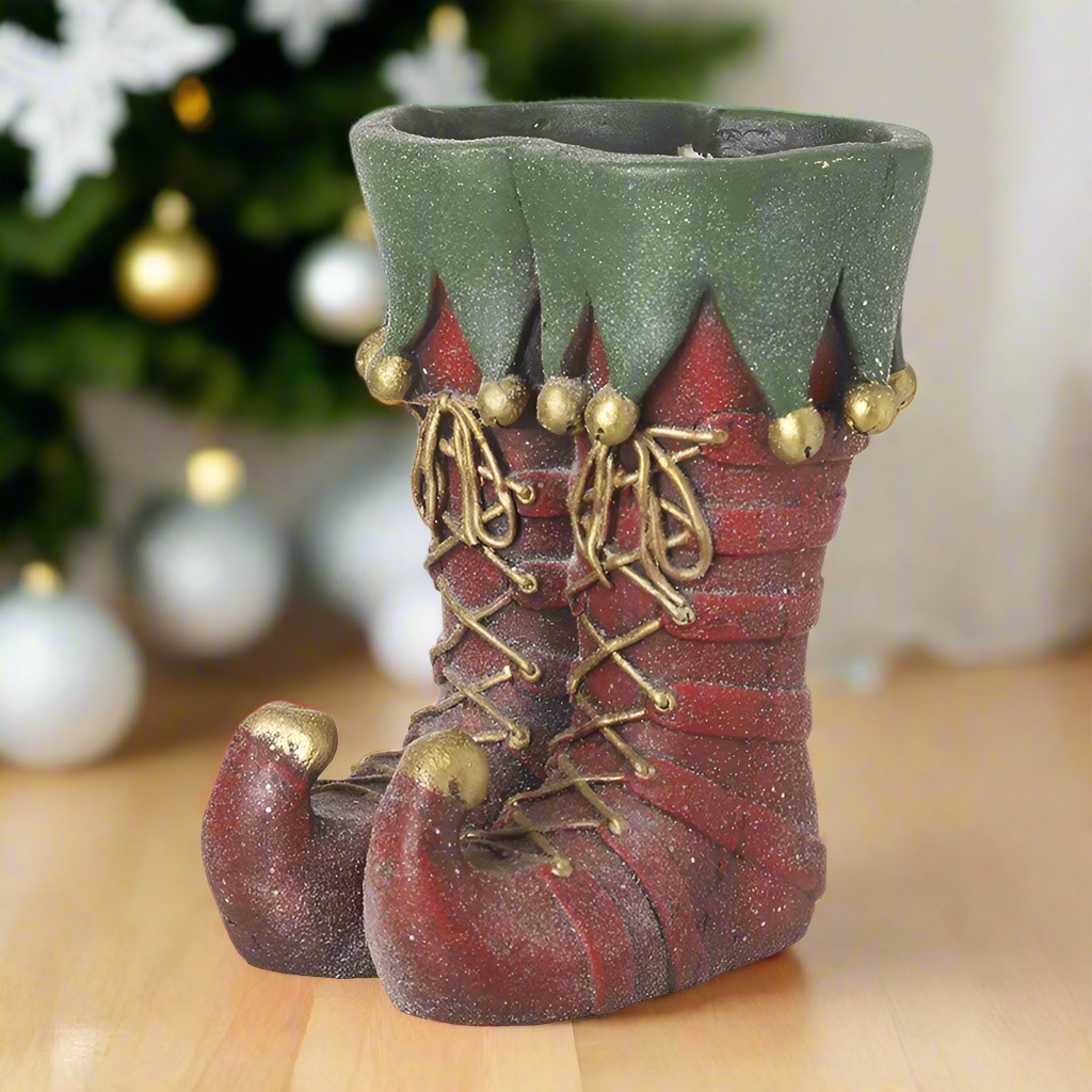 Magical Elf Boots Christmas Decoration