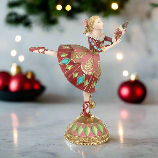 Dancing Clara Ballerina Christmas Ornament