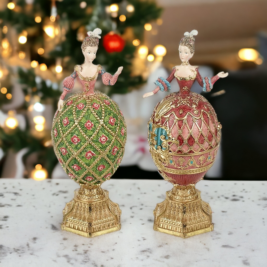 Ornamental Ladies Christmas Decorations