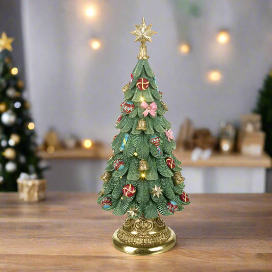 Christmas Tree with Gold Star Ornament  60cm