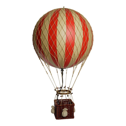 Royal Aero Red Stripe LED Hot Air Balloon Decoration