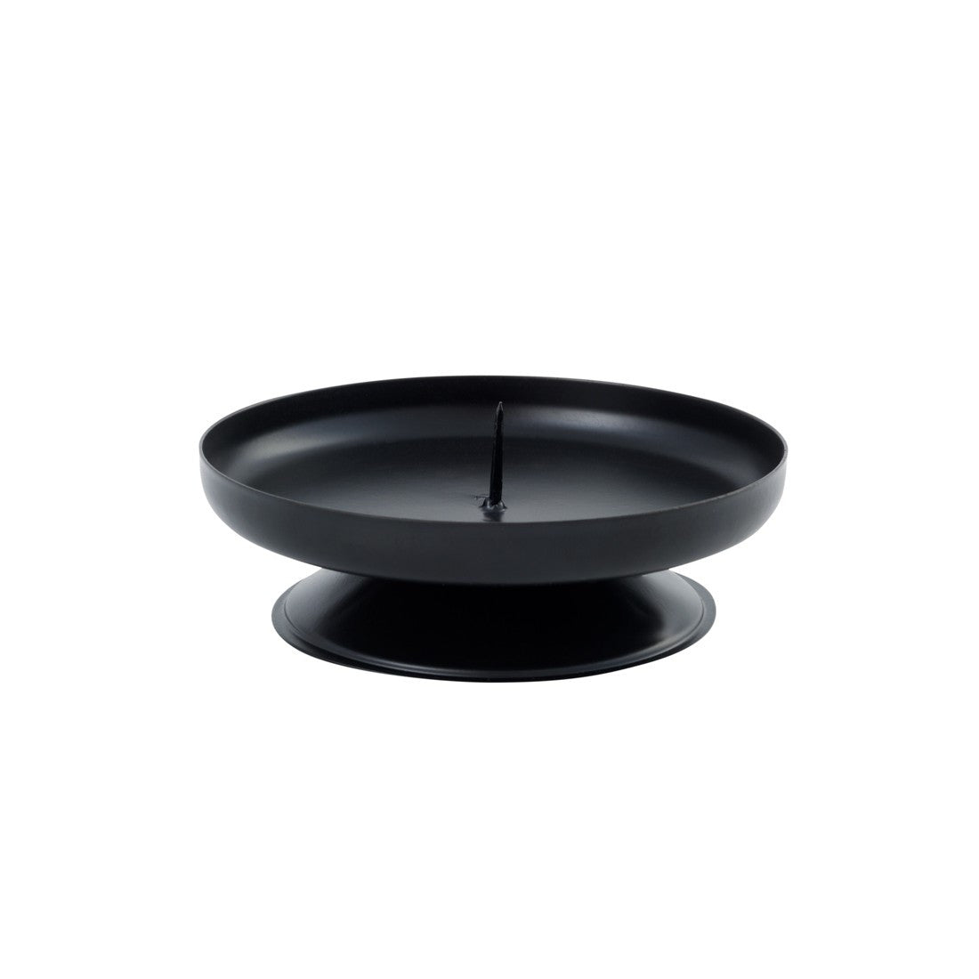 Black Pillar Candle Holder