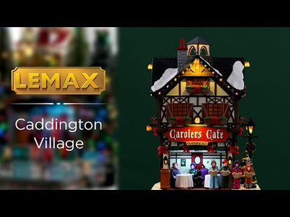 Lemax Carolers Cafe Decoration