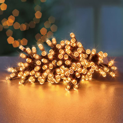 Premier 1000 Vintage Gold Timelights Battery Operated String Lights