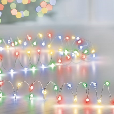 Premier 200 Multi Colour Large LED Ultrabrigths Pin Wire Lights