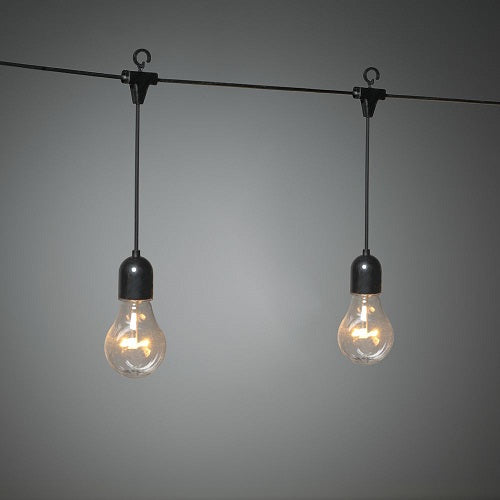 Konstsmide 20 Clear Bulb Drop Festoon Lights