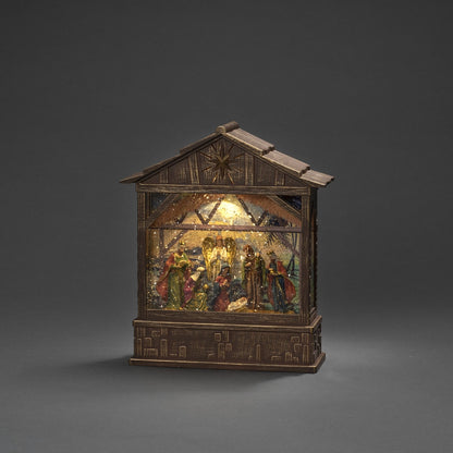 Konstsmide Christmas Nativity Scene Water Lantern