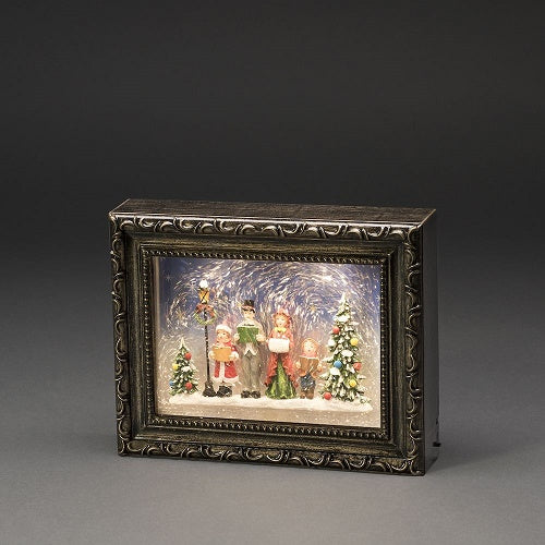 Konstsmide Christmas Choir Scene Water Lantern Picture Frame