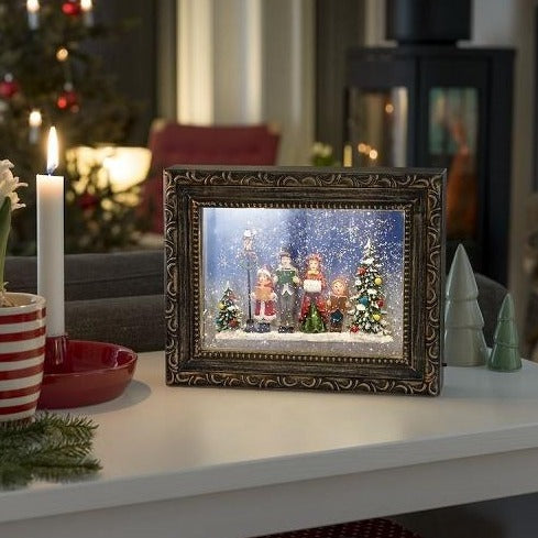 Konstsmide Christmas Choir Scene Water Lantern Picture Frame