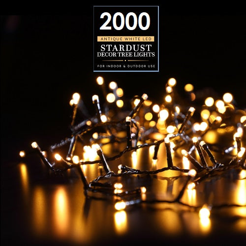 2000 Stardust Random Twinkling Décor Christmas Lights