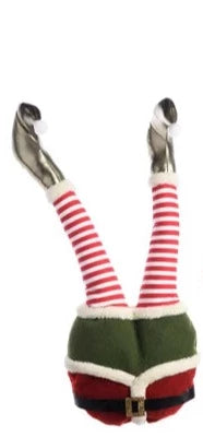 Santa's Helpers Legs Christmas Tree Decoration