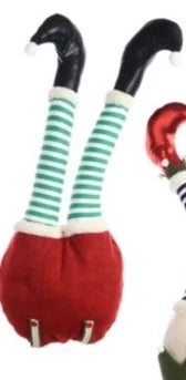 Santa's Helpers Legs Christmas Tree Decoration