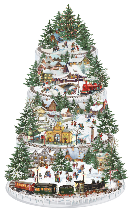 Coppenrath Christmas Railway Advent Calendar